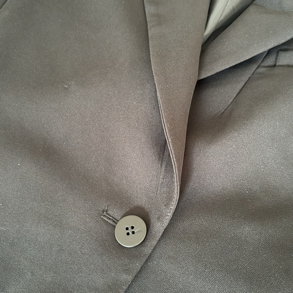 Sleeveless crop jacket with padded shoulder size S - Picture 4 of 9